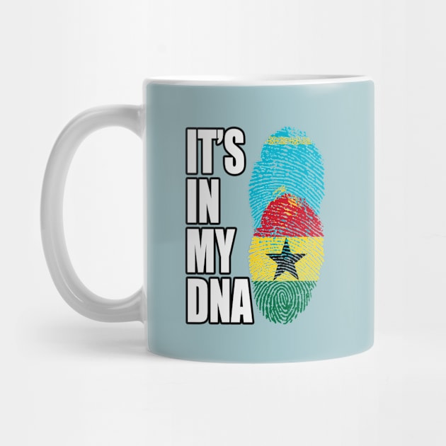 Kazakhstani And Ghanaian Mix Heritage DNA Flag by Just Rep It!!